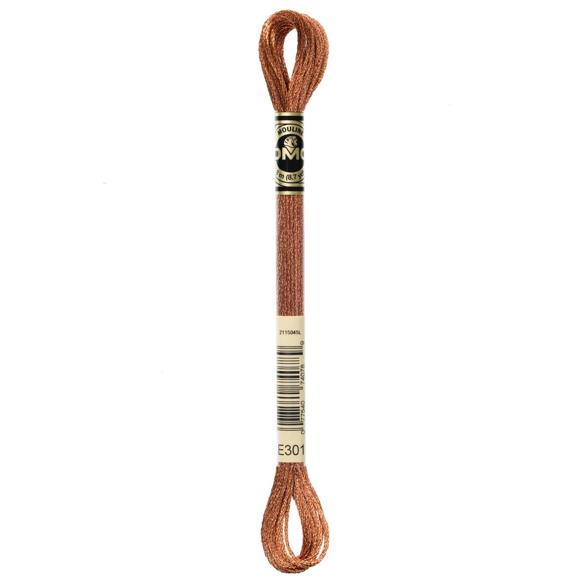 DMC Light Effects Embroidery Floss 8.7yd - E301 Copper