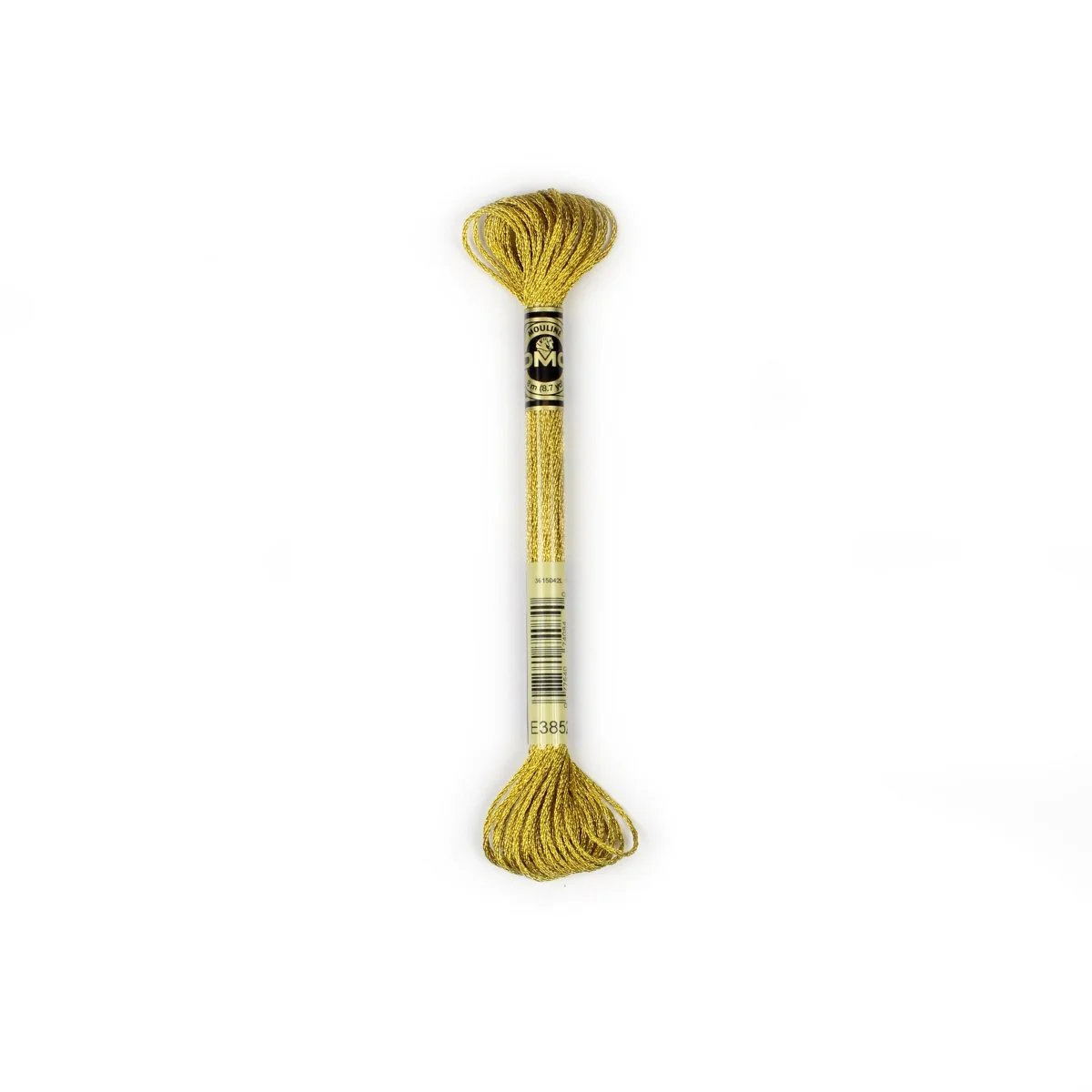DMC Light Effects Embroidery Floss 8.7yd - E3852 Dark Gold