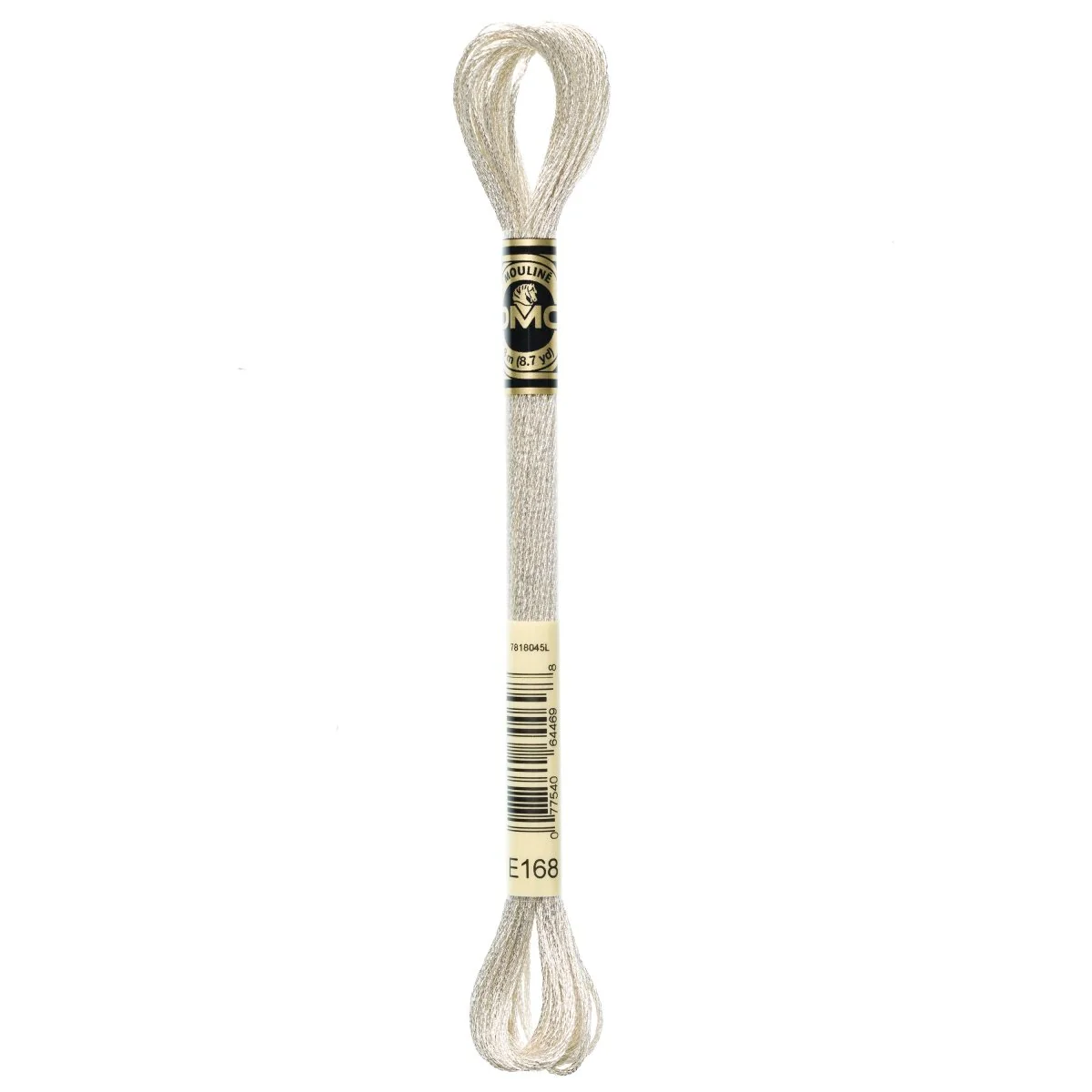 DMC Light Effects Embroidery Floss 8.7yd - E168 Silver
