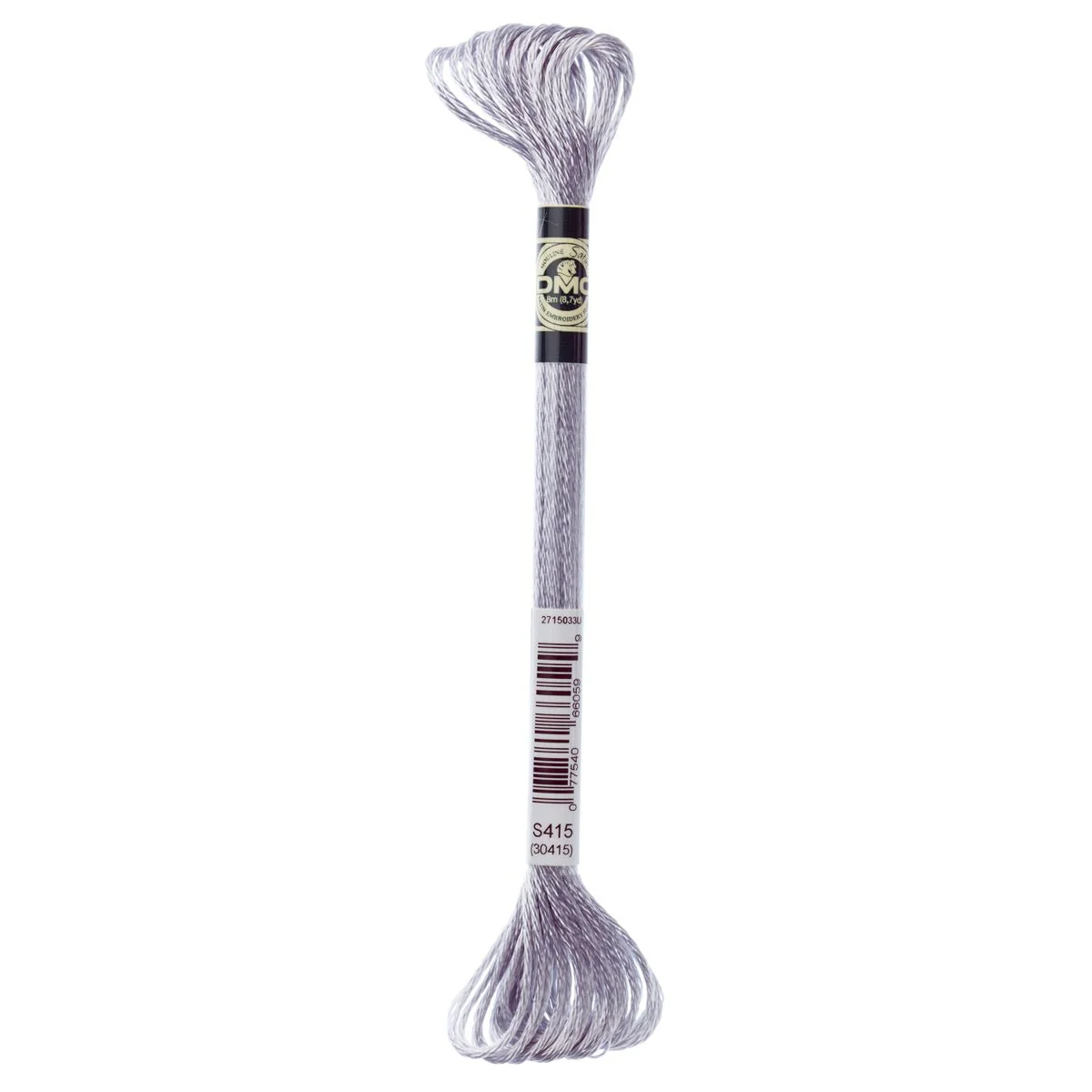 DMC Satin Floss 8.7yd - S415 Pearl Grey