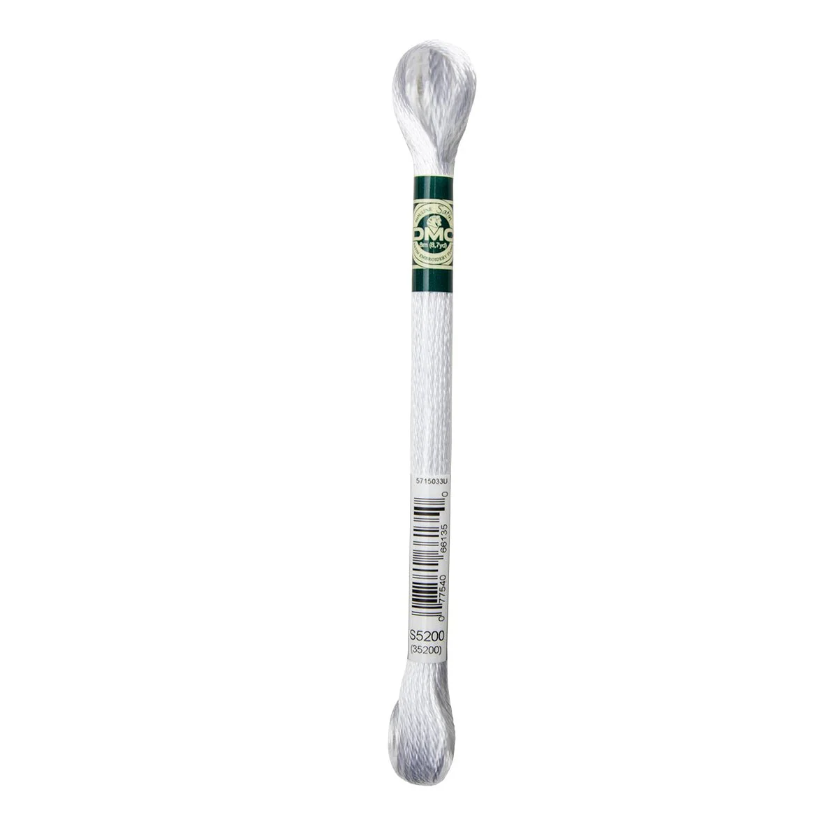 DMC Satin Floss 8.7yd - S5200 Snow White