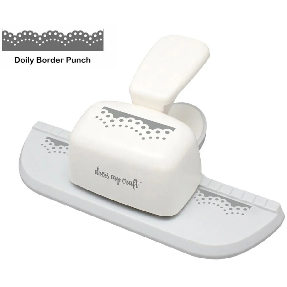 Dress My Craft Paper Punch - Doily Border
