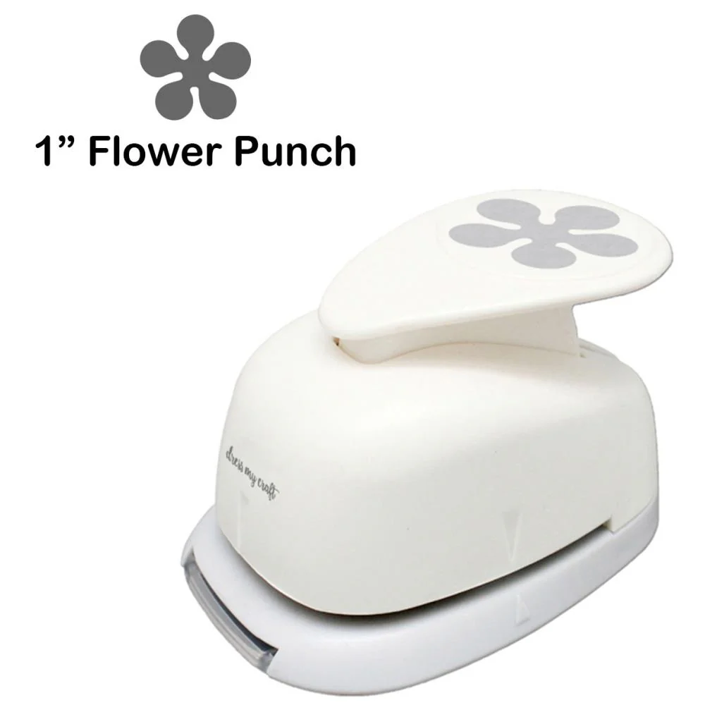 Dress My Craft Paper Punch - 1" Flower