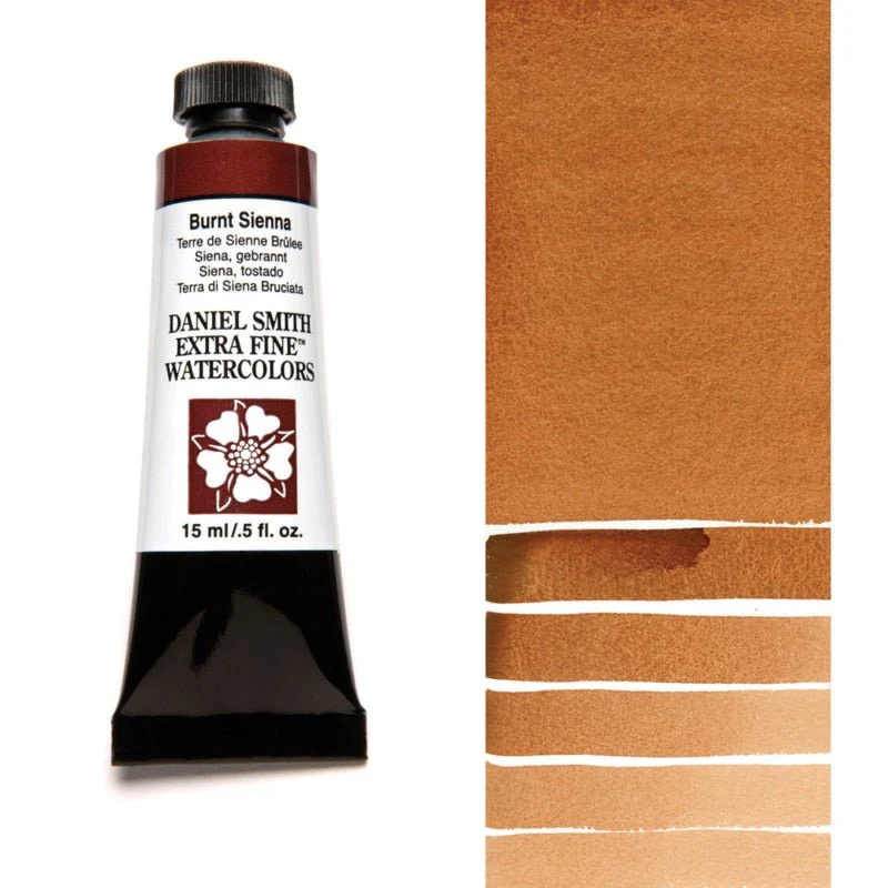 Daniel Smith Extra Fine Watercolor - Burnt Sienna 15 ml