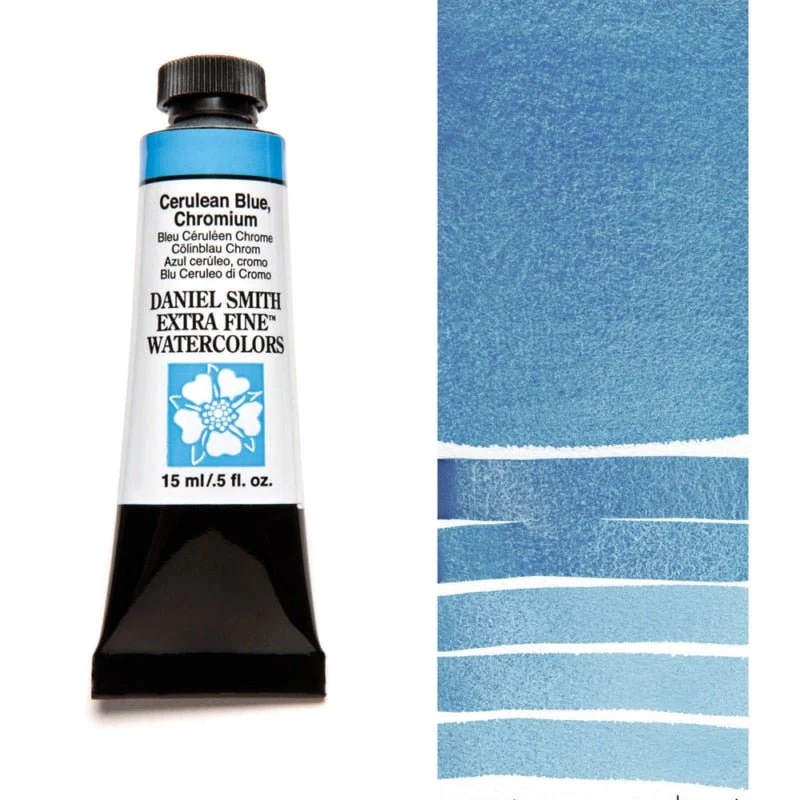Daniel Smith Extra Fine Watercolor - Cerulean Blue Chromium 15 ml