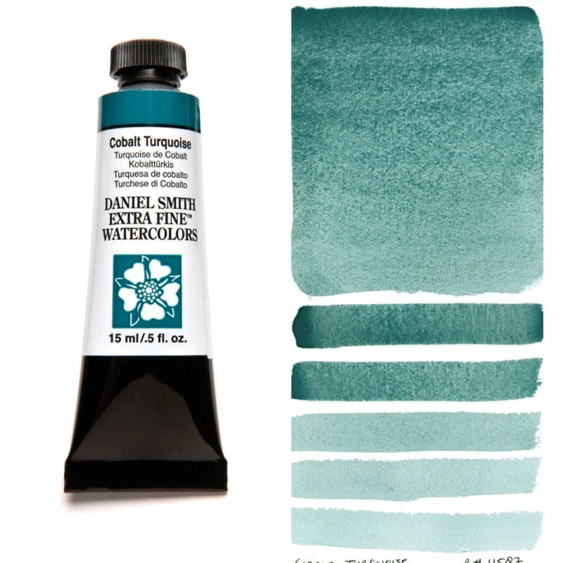 Daniel Smith Extra Fine Watercolor - Cobalt Turquoise 15 ml