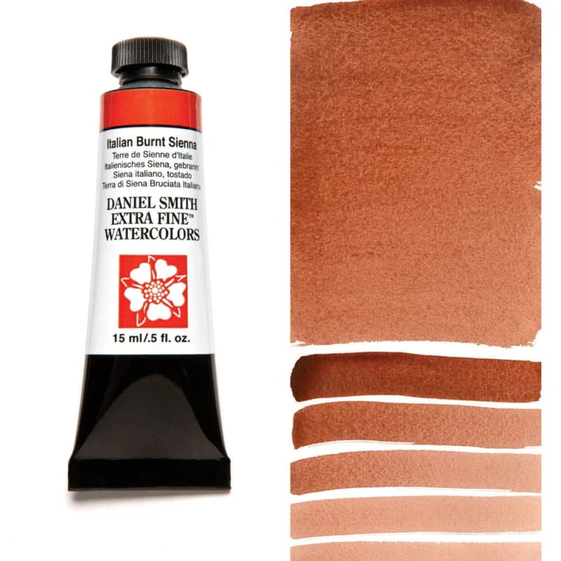 Daniel Smith Extra Fine Watercolor - Italian Burnt Sienna 15 ml