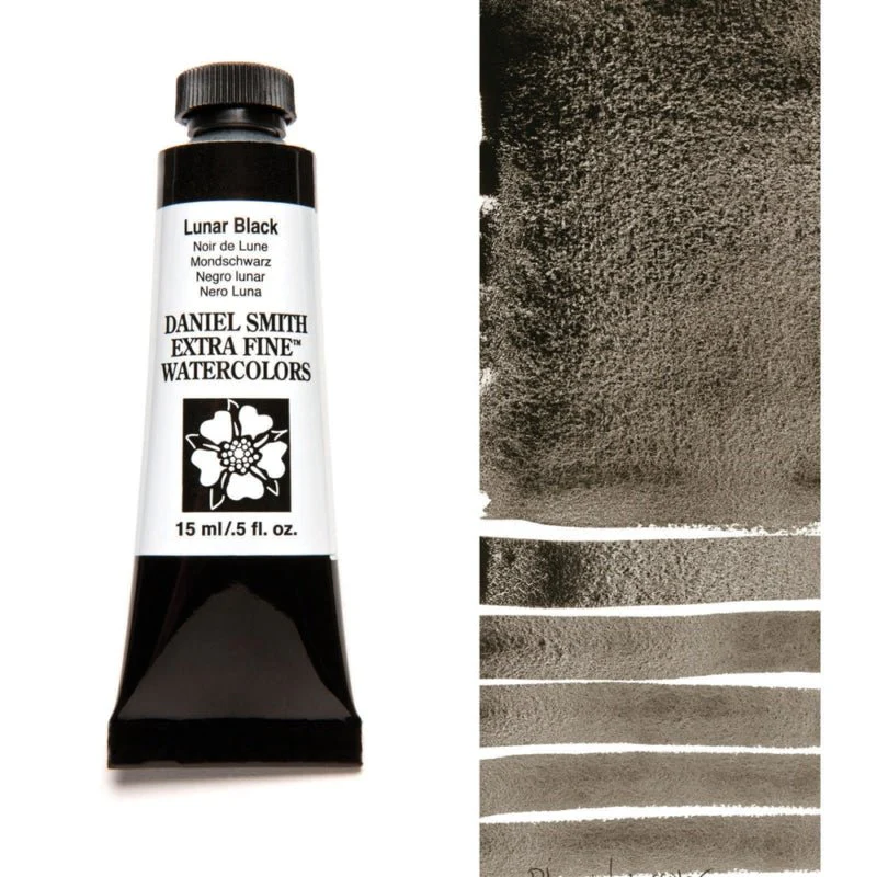 Daniel Smith Extra Fine Watercolor - Lunar Black 15 ml