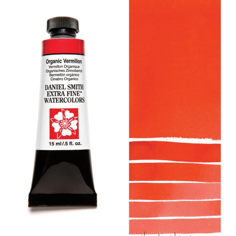 Daniel Smith Extra Fine Watercolor - Organic Vermilion 15 ml