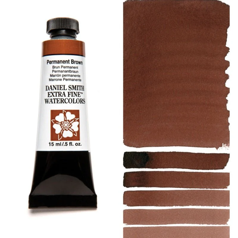 Daniel Smith Extra Fine Watercolor - Permanent Brown 15 ml