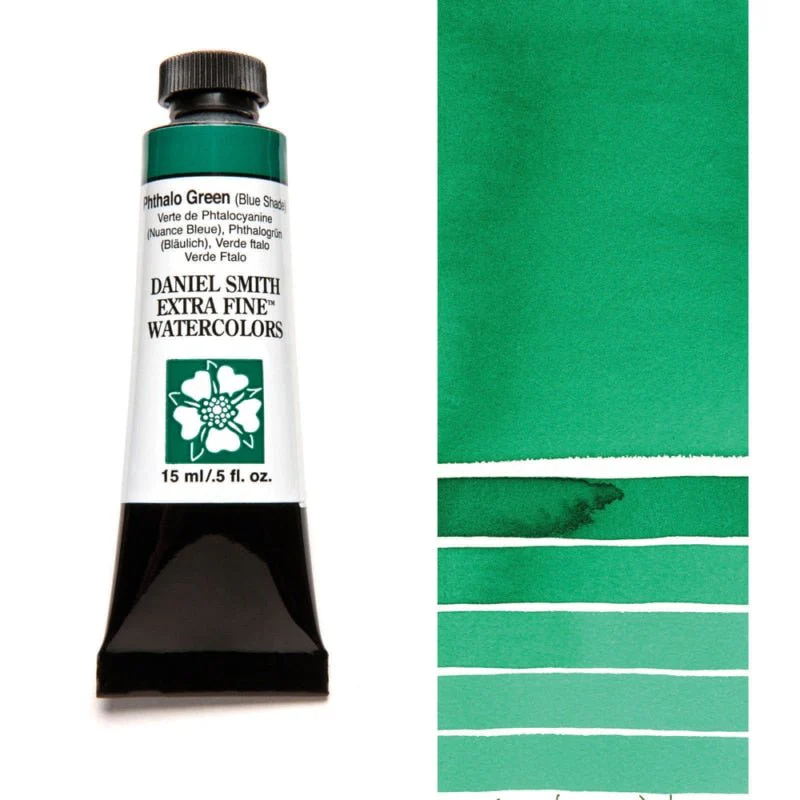 Daniel Smith Extra Fine Watercolor - Phthalo Green (BS) 15 ml