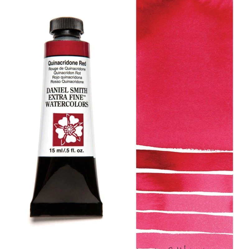 Daniel Smith Extra Fine Watercolor - Quinacridone Red 15 ml