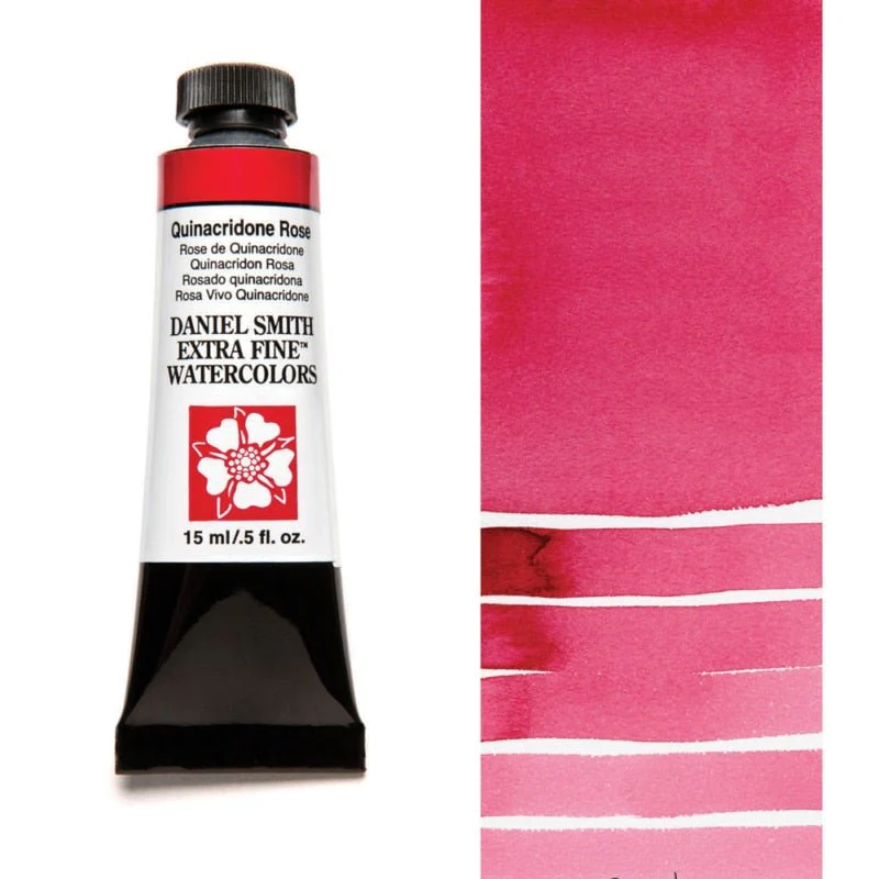 Daniel Smith Extra Fine Watercolor - Quinacridone Rose 15 ml