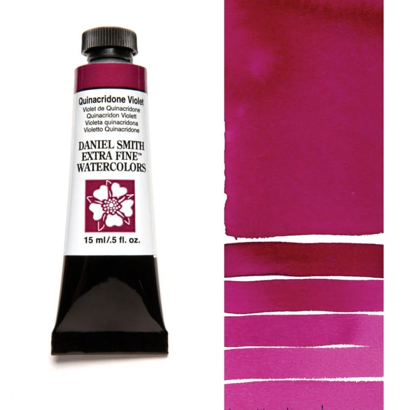 Daniel Smith Extra Fine Watercolor - Quinacridone Violet 15 ml