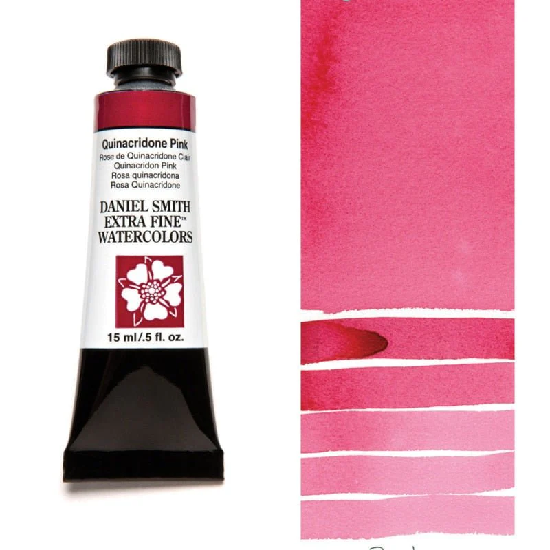 Daniel Smith Extra Fine Watercolor - Quinacridone Pink 15 ml
