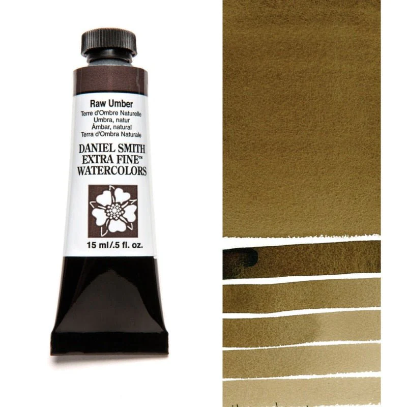 Daniel Smith Extra Fine Watercolor - Raw Umber 15 ml