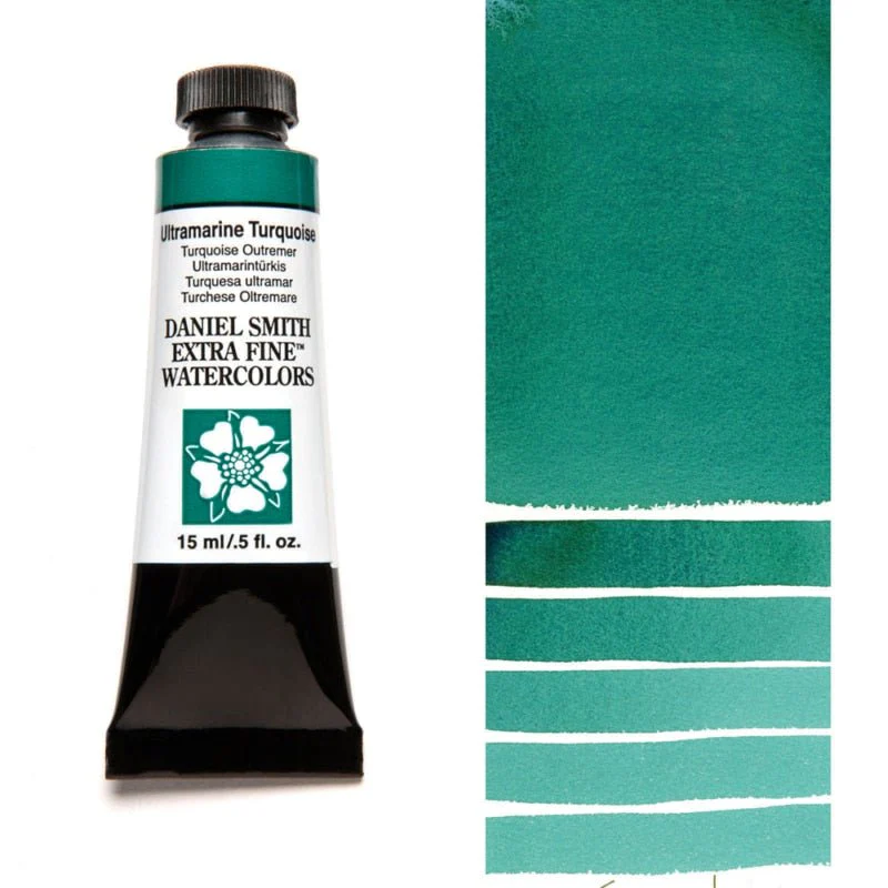 Daniel Smith Extra Fine Watercolor - Ultramarine Turquoise 15 ml