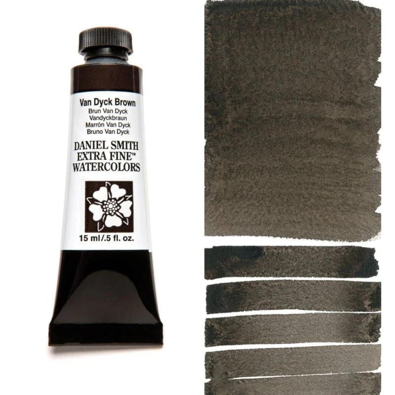 Daniel Smith Extra Fine Watercolor - Van Dyck Brown 15 ml