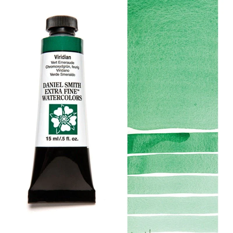 Daniel Smith Extra Fine Watercolor - Viridian 15 ml