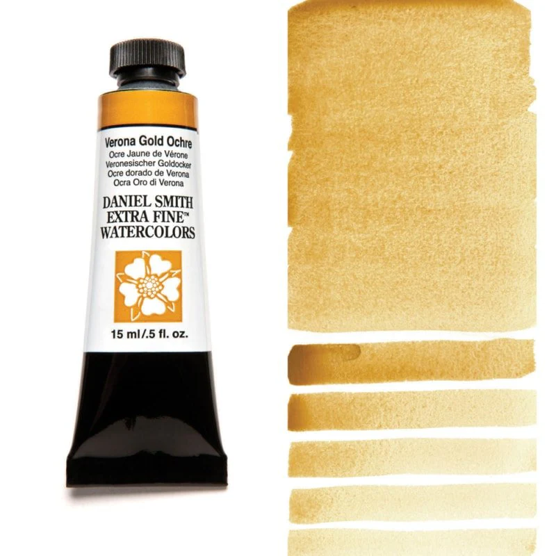 Daniel Smith Extra Fine Watercolor - Verona Gold Ochre 15 ml