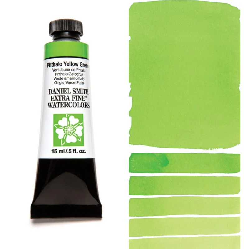 Daniel Smith Extra Fine Watercolor - Phthalo Yellow Green 15 ml