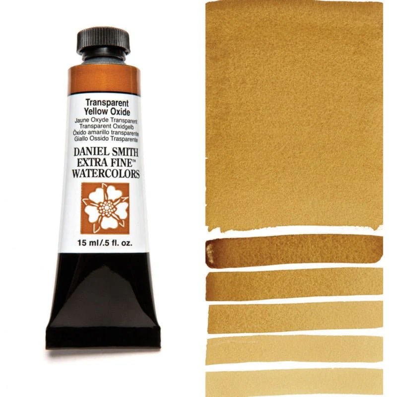Daniel Smith Extra Fine Watercolor - Transparent Yellow Oxide 15 ml