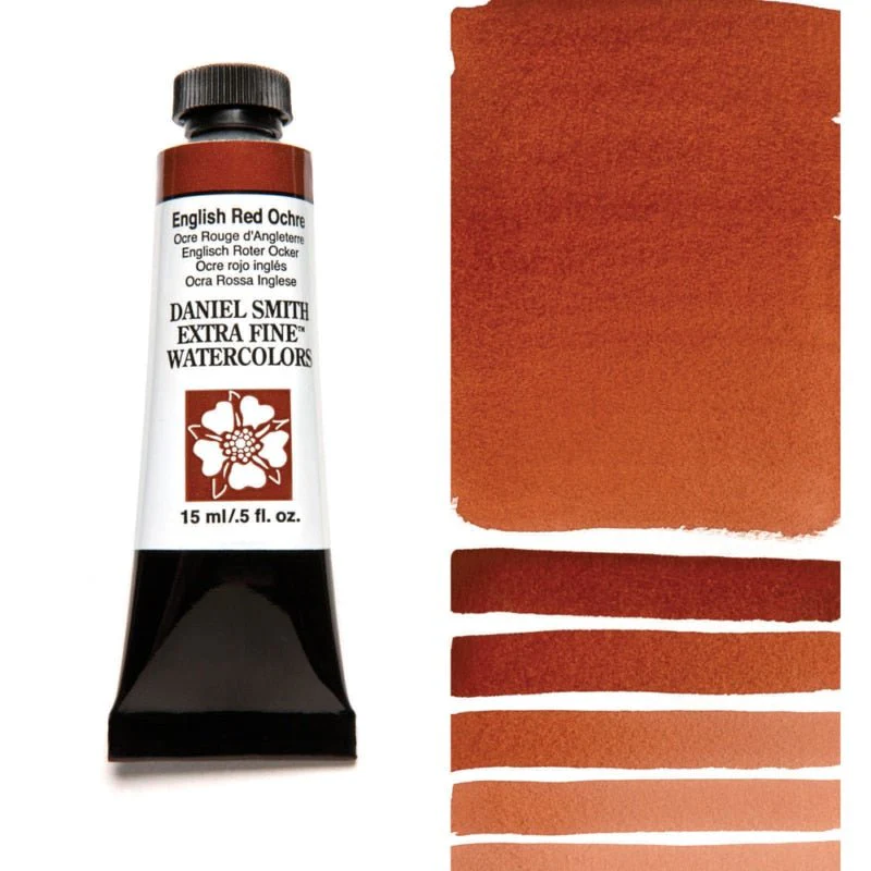 Daniel Smith Extra Fine Watercolor - English Red Ochre 15 ml