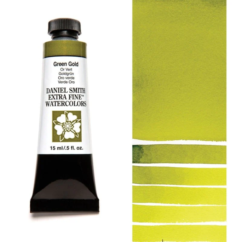 Daniel Smith Extra Fine Watercolor - Green Gold 15 ml