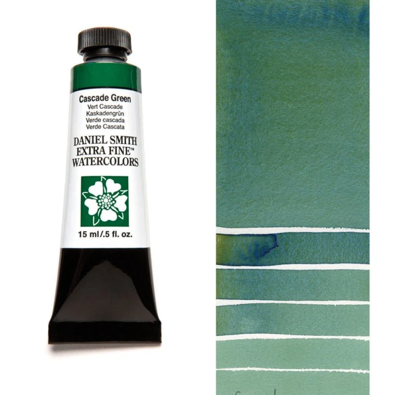 Daniel Smith Extra Fine Watercolor - Cascade Green 15 ml