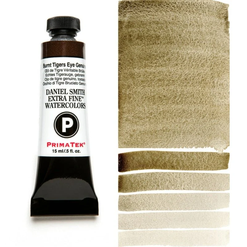 Daniel Smith Extra Fine Watercolor - Burnt Tigers Eye Genuine 15 ml
