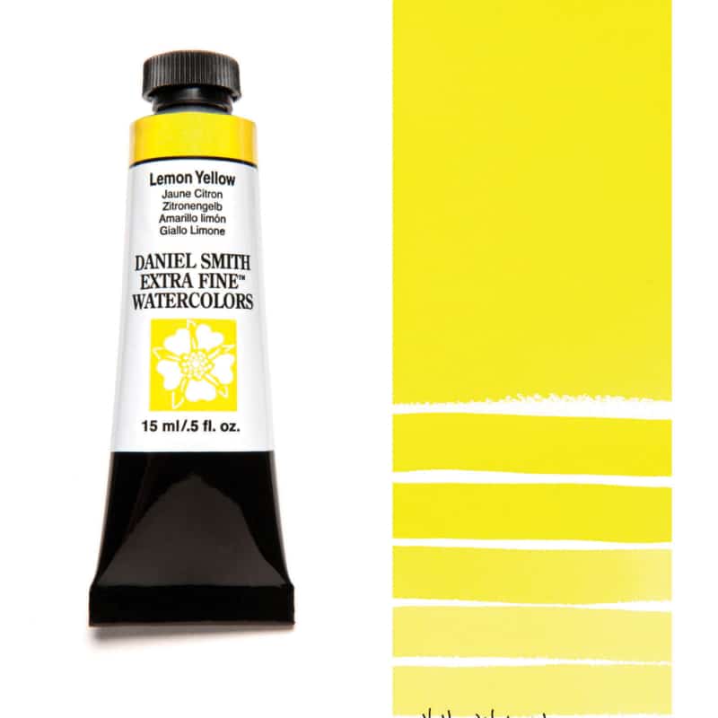 Daniel Smith Extra Fine Watercolor - Lemon Yellow 15 ml