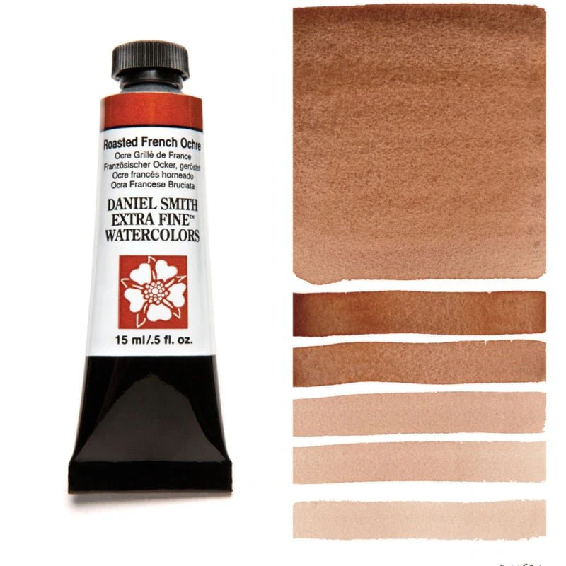 Daniel Smith Extra Fine Watercolor - Roasted French Ochre (PR 102) 15 ml