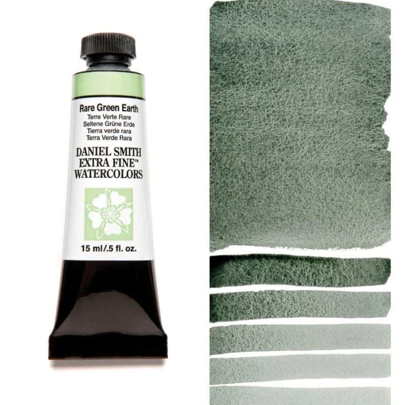 Daniel Smith Extra Fine Watercolor - Rare Green Earth 15 ml