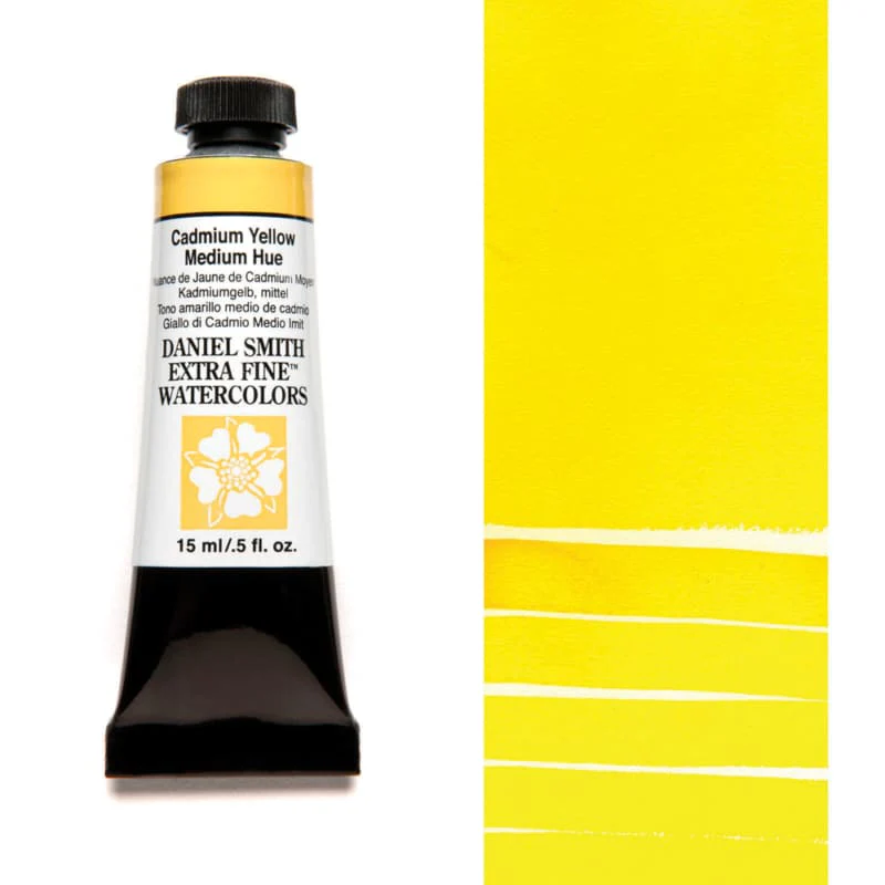 Daniel Smith Extra Fine Watercolor - Cadmium Yellow Medium Hue 15 ml