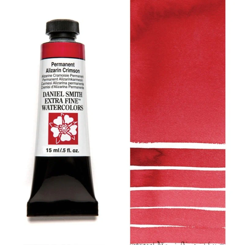 Daniel Smith Extra Fine Watercolor - Permanent Alizarin Crimson 15 ml