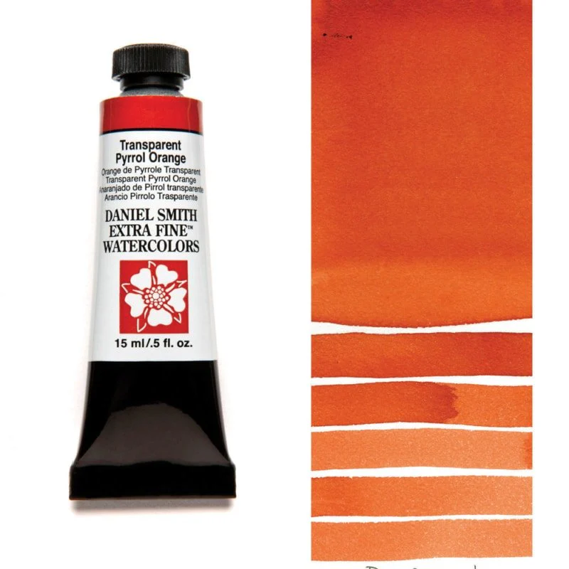 Daniel Smith Extra Fine Watercolor - Transparent Pyrrol Orange 15 ml