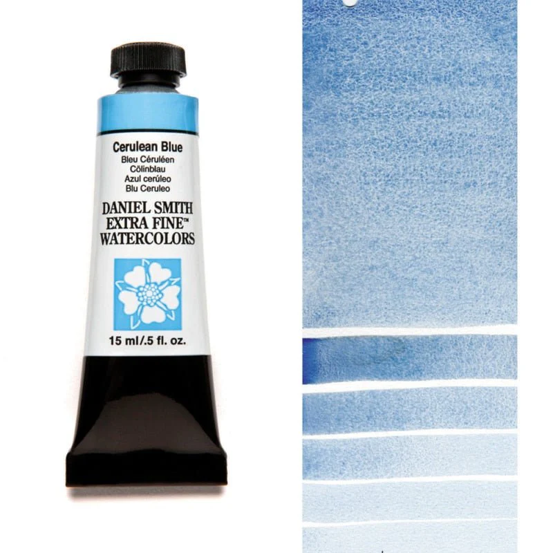 Daniel Smith Extra Fine Watercolor - Cerulean Blue (PB 35) 15 ml