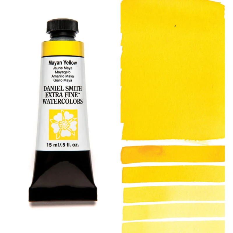 Daniel Smith Extra Fine Watercolor - Mayan Yellow 15 ml