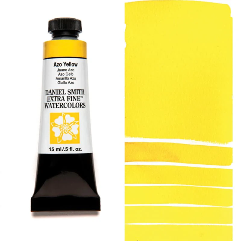 Daniel Smith Extra Fine Watercolor - Azo Yellow 15 ml