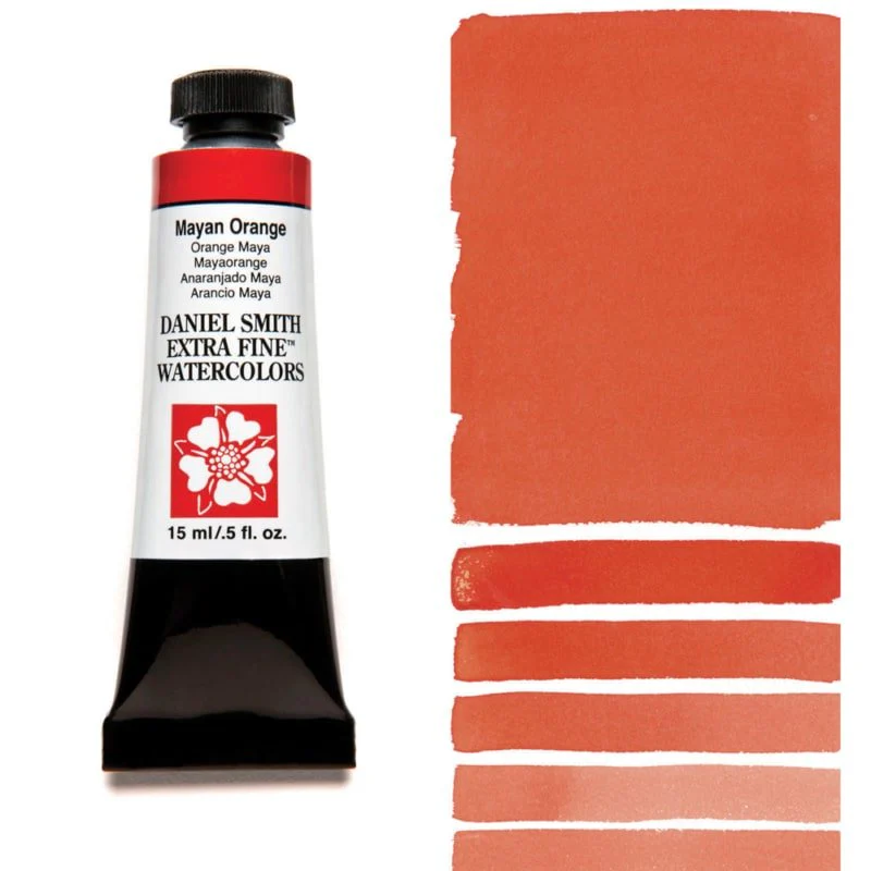 Daniel Smith Extra Fine Watercolor - Mayan Orange 15 ml