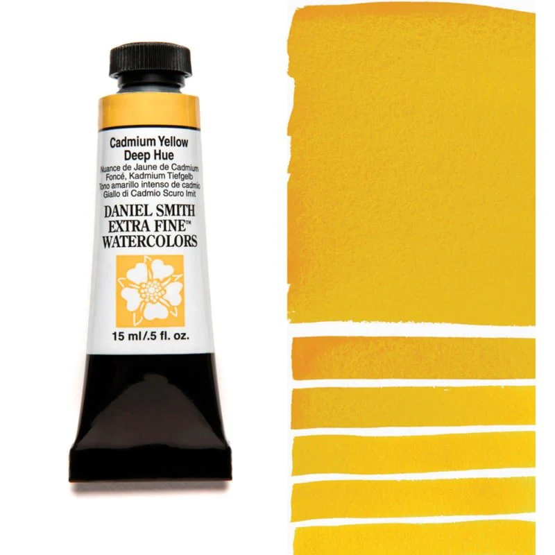 Daniel Smith Extra Fine Watercolor - Cadmium Yellow Deep Hue 15 ml