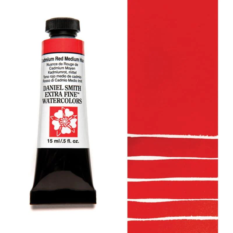 Daniel Smith Extra Fine Watercolor - Cadmium Red Medium Hue 15 ml