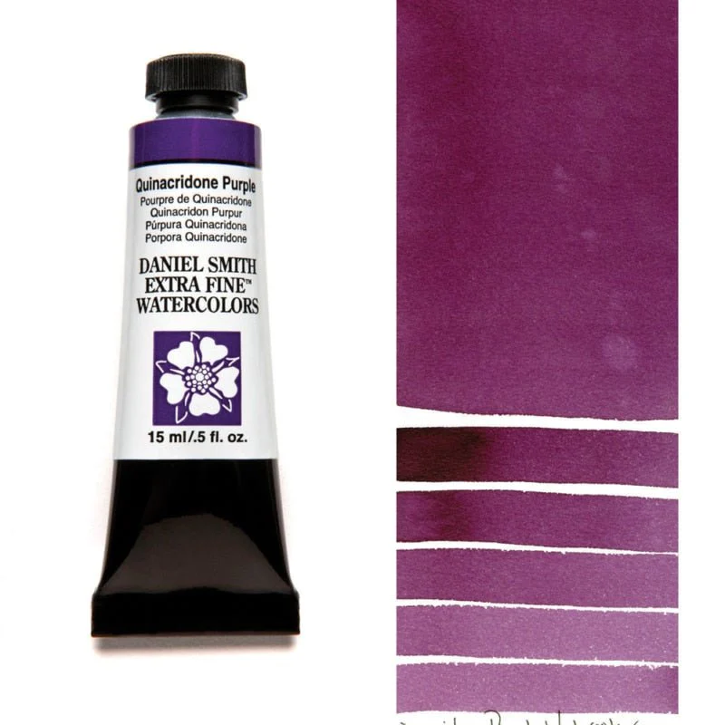 Daniel Smith Extra Fine Watercolor - Quinacridone Purple 15 ml