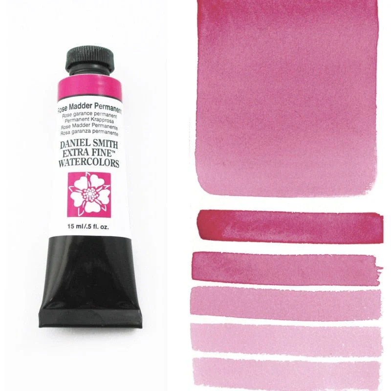 Daniel Smith Extra Fine Watercolor - Rose Madder Permanent 15 ml