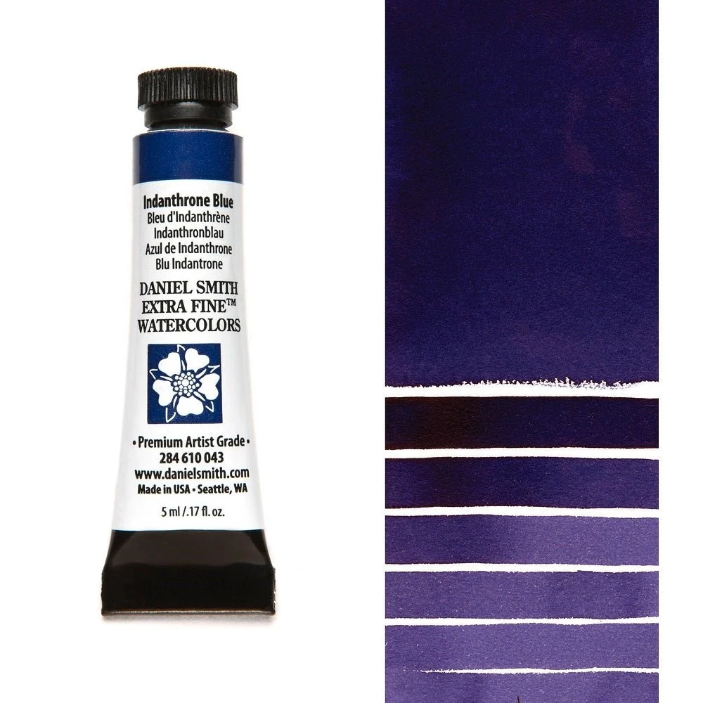 Daniel Smith Extra Fine Watercolor - Indanthrone Blue 5 ml (small tube)