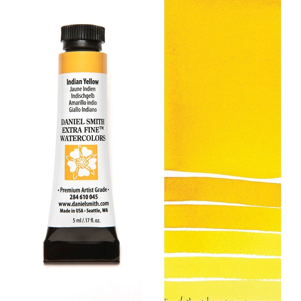 Daniel Smith Extra Fine Watercolor - Indian Yellow 5 ml (small tube)
