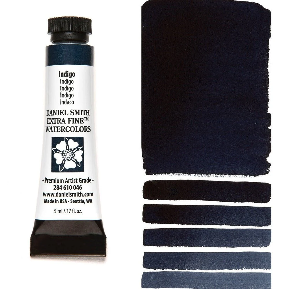 Daniel Smith Extra Fine Watercolor - Indigo 5 ml (small tube)