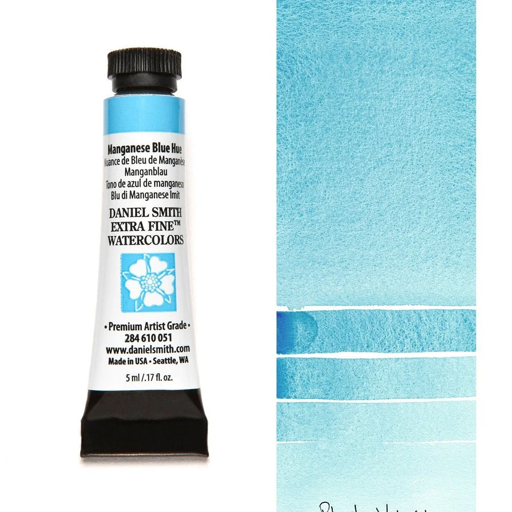 Daniel Smith Extra Fine Watercolor - Manganese Blue Hue 5 ml (small tube)
