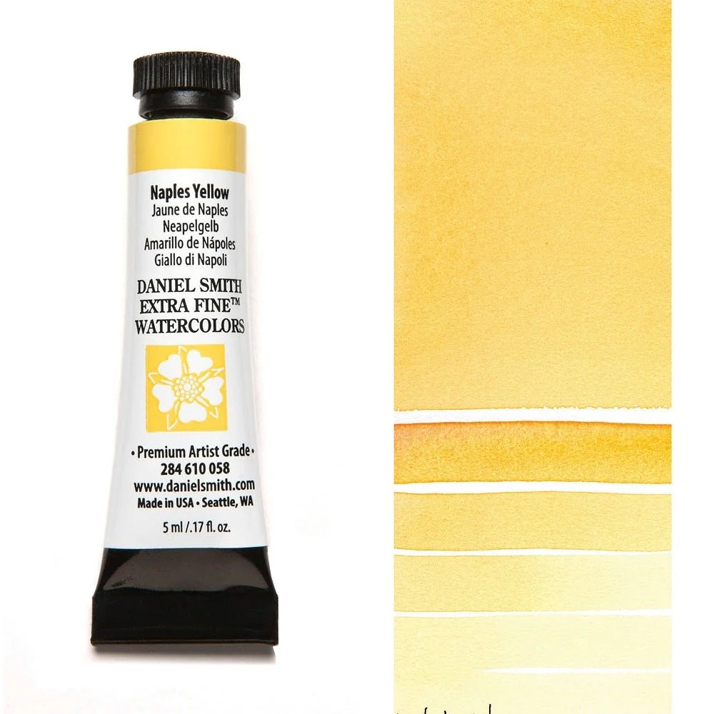 Daniel Smith Extra Fine Watercolor - Naples Yellow 5 ml (small tube)