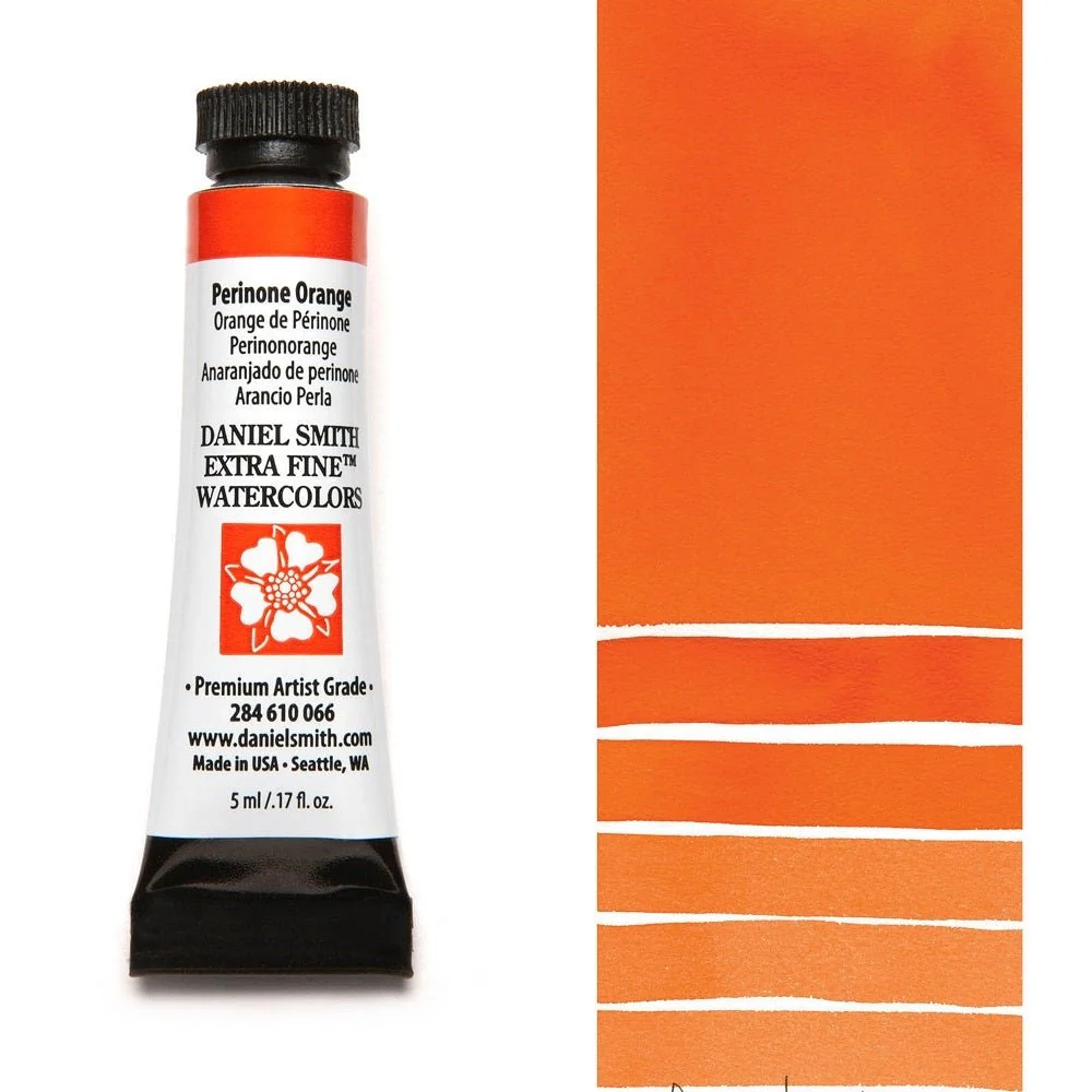 Daniel Smith Extra Fine Watercolor - Perinone Orange 5 ml (small tube)